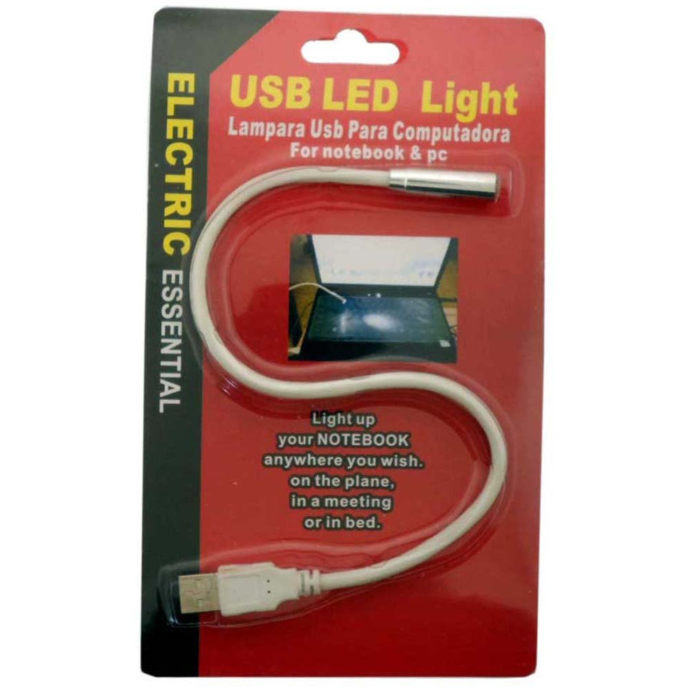 14" Long Flexable Shaft, Portable LED Light for USB Port (Pack of: 2) - FL-28851-Z02 - ToolUSA