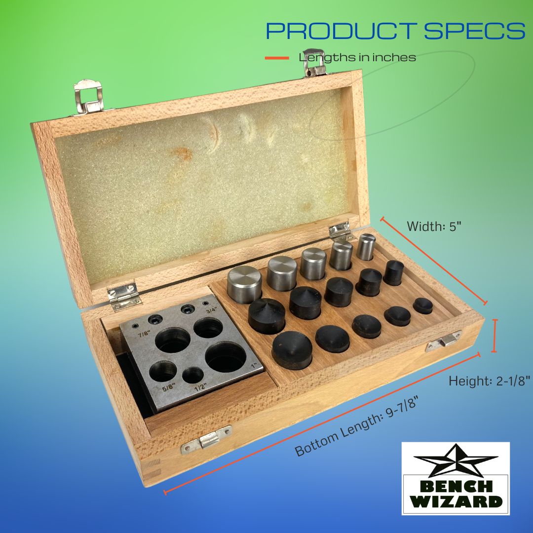 15 Piece Disc Cutters Set - TJ-67505 - ToolUSA