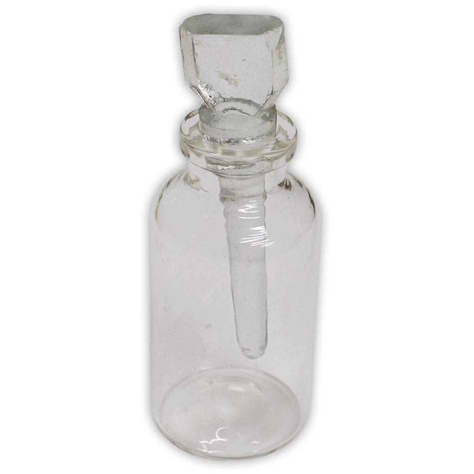 2 Glass Acid Bottles (Empty) with Wooden Holding Tray - TJ01-09115 - ToolUSA