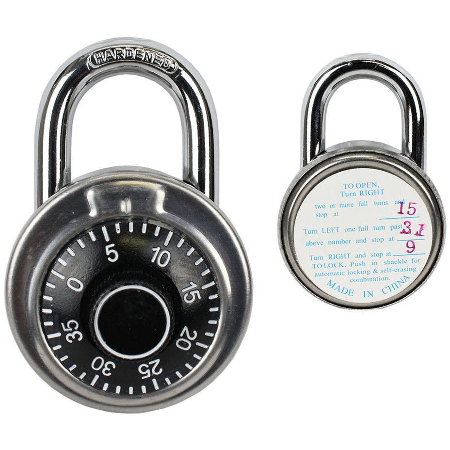 2 Inch Combination Padlock, for Locker (Pack of: 1) - TZ7375 – ToolUSA