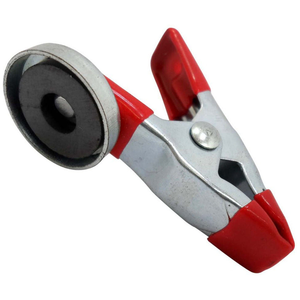2 Inches Metal Spring Clamp with Powerful Magnet (Pack of: 12) - CLAMP-95920-Z12 - ToolUSA
