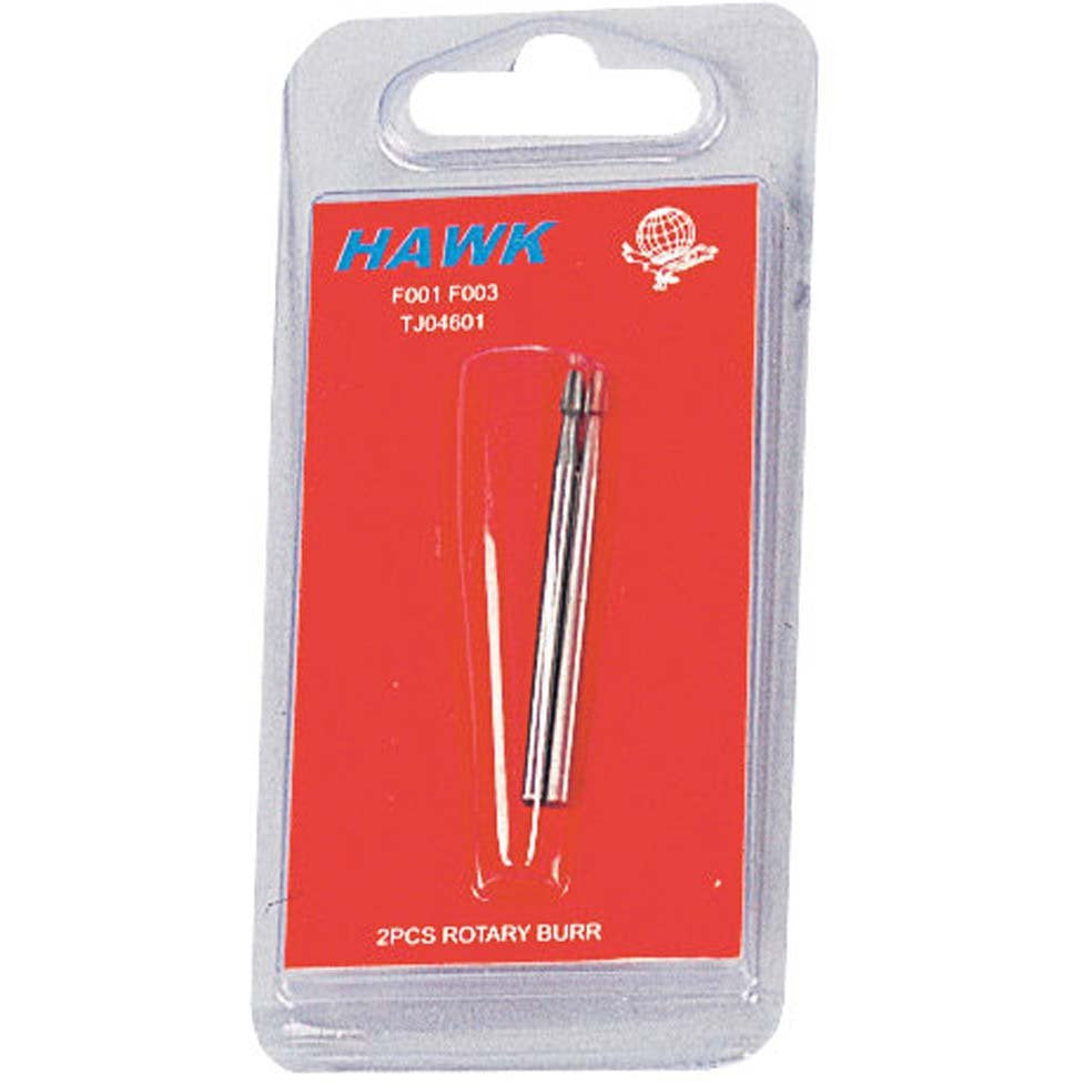 2 Pc. Steel Engraving Cylindrical Burr - 3/32" Shank (Pack of: 2) - TJ04-04601-Z02 - ToolUSA