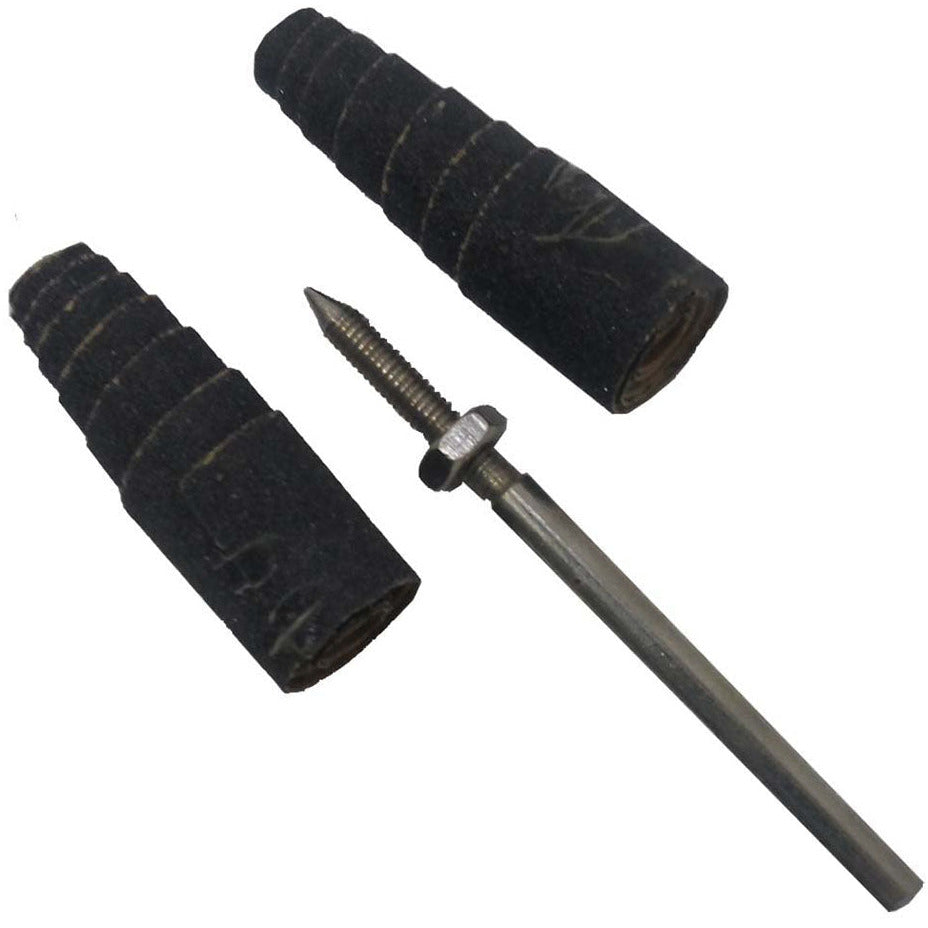2 Piece Multi-layer Sanding Drums - 1/8" Shank For Rotary Tool (Pack of: 2) - TJ04-04273-Z02 - ToolUSA