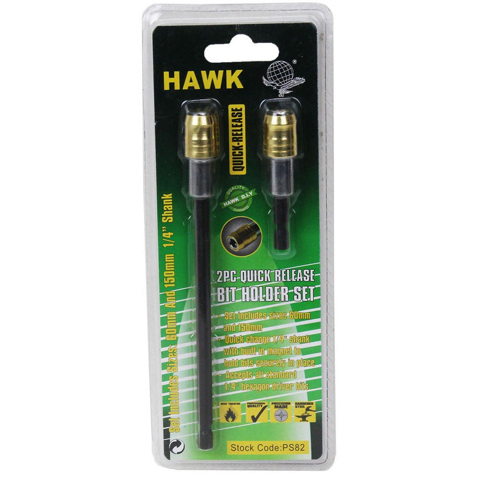 2 Piece Quick Release Bit Holder Set - PS-00982 - ToolUSA