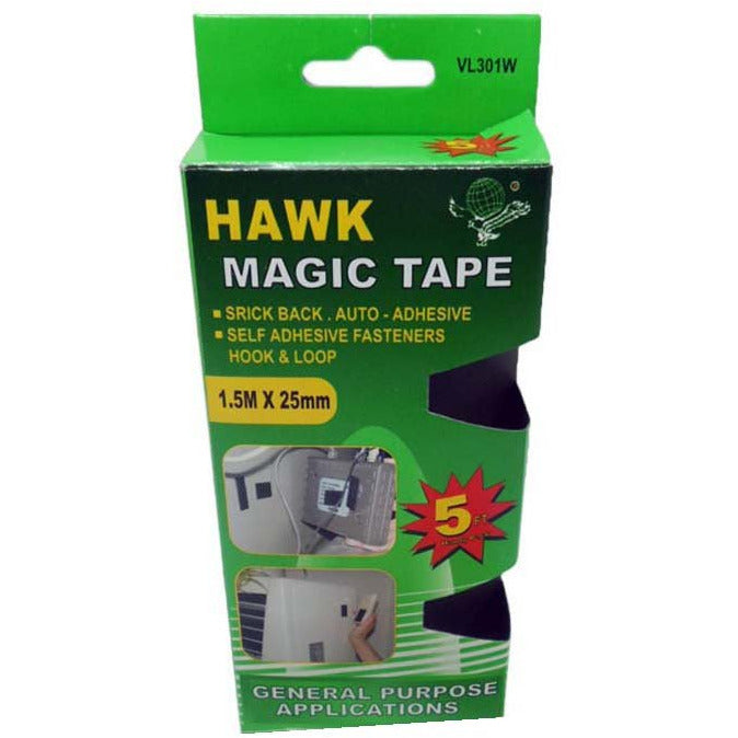 2 Piece White Hook & Loop Fastener - CR-90303 - ToolUSA
