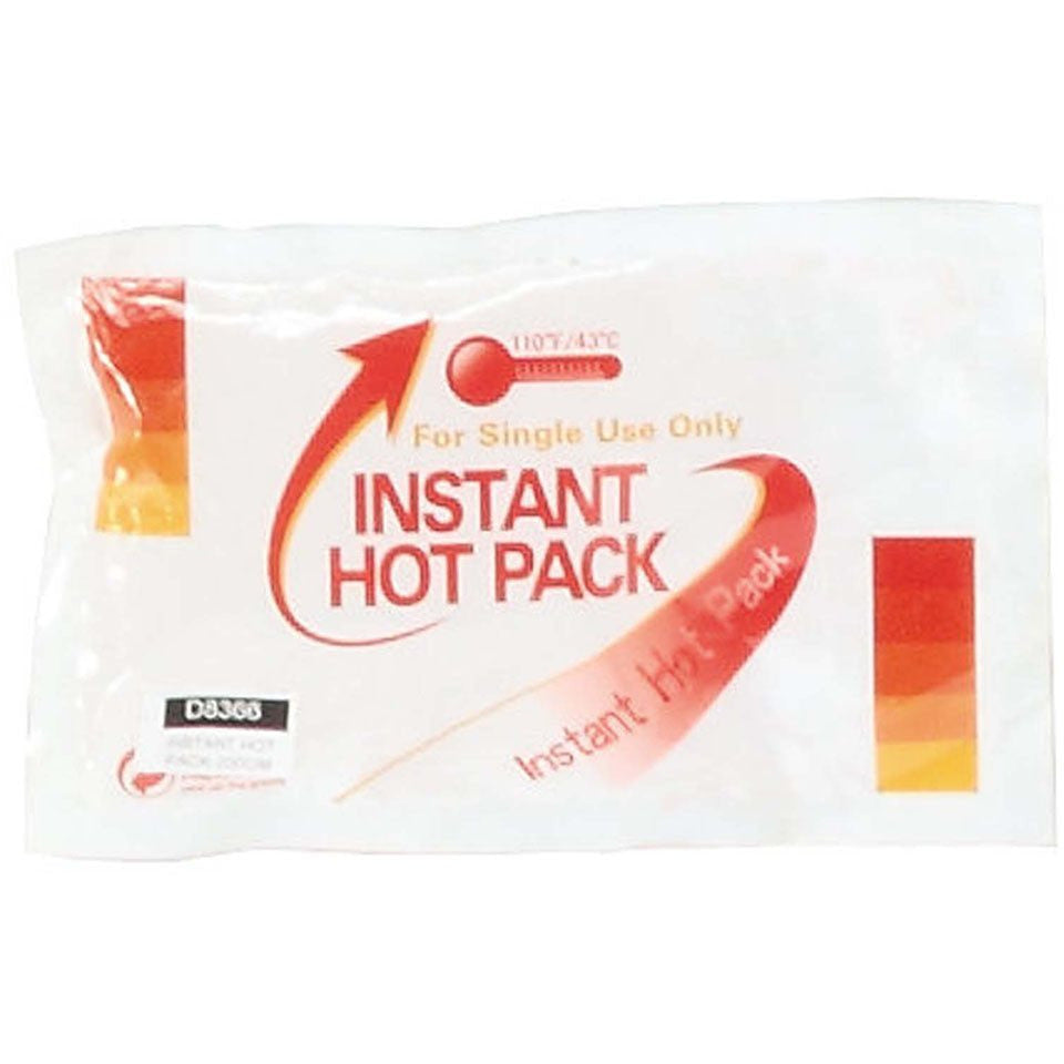 200 Gm Instant Hot Pack, Heats to 100 F (Pack of: 2) - SP-08366-Z02 - ToolUSA