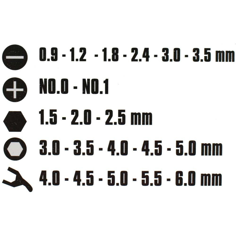 21 Pc. Magnetic Precision Screwdriver Set - PS-12100 - ToolUSA