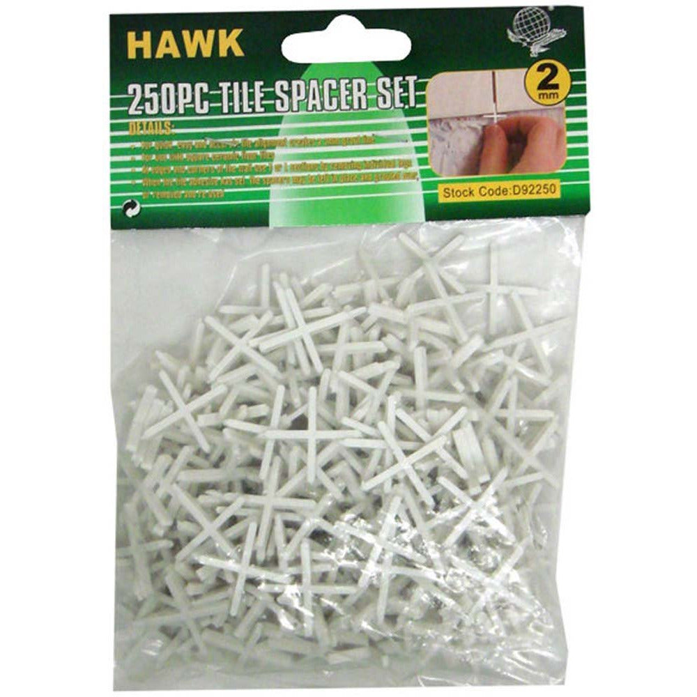 250 Piece Set of Tile Spacers - D-92250 - ToolUSA