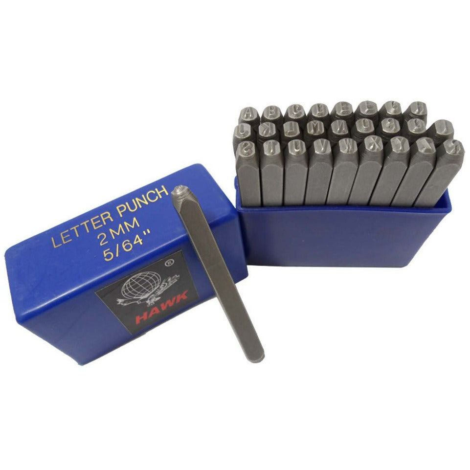 27 Piece Capital Letter Punch Set - ToolUSA