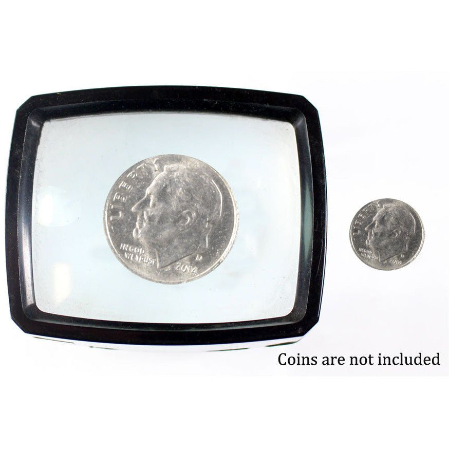 2.75X Power Printer's Magnifier with Clear Plastic Side Panels - MG-07534 - ToolUSA