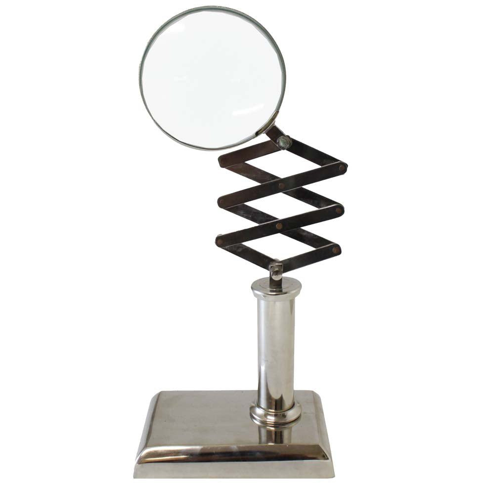 2x Table Top Magnifier | Scissor Jack Type Neck - G8445-2190MH - ToolUSA