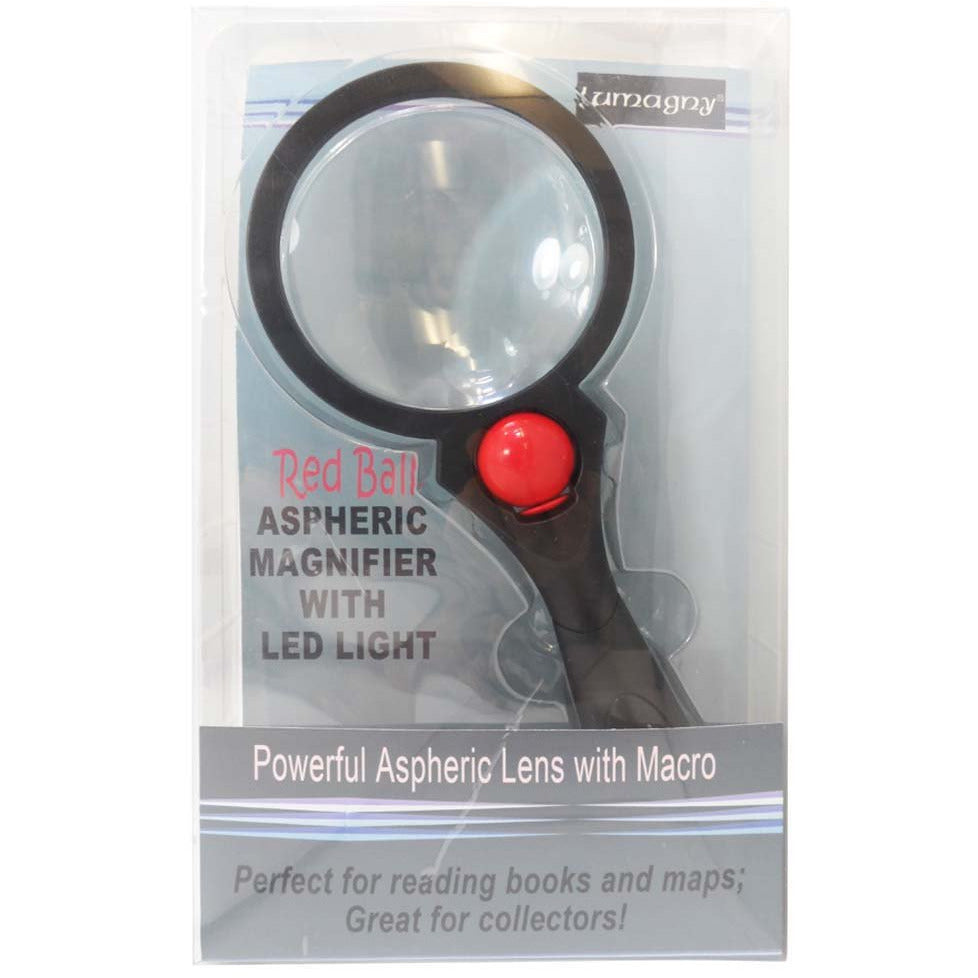 3-1/2 Inch Black Frame Magnifier - 3x/5x - MG-76835 - ToolUSA