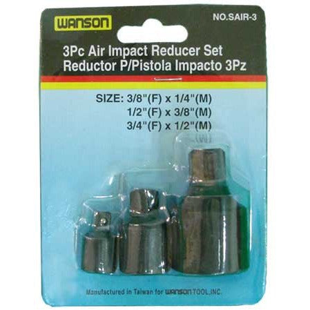 3 Pc. Air Impact Reducer Set - TU-FR-8207 - ToolUSA