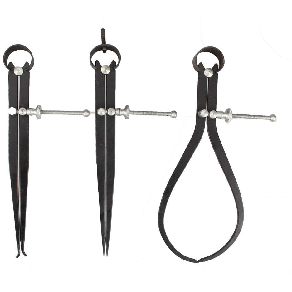 3 Piece 9 Inch Caliper Set - TZ01-04508 - ToolUSA