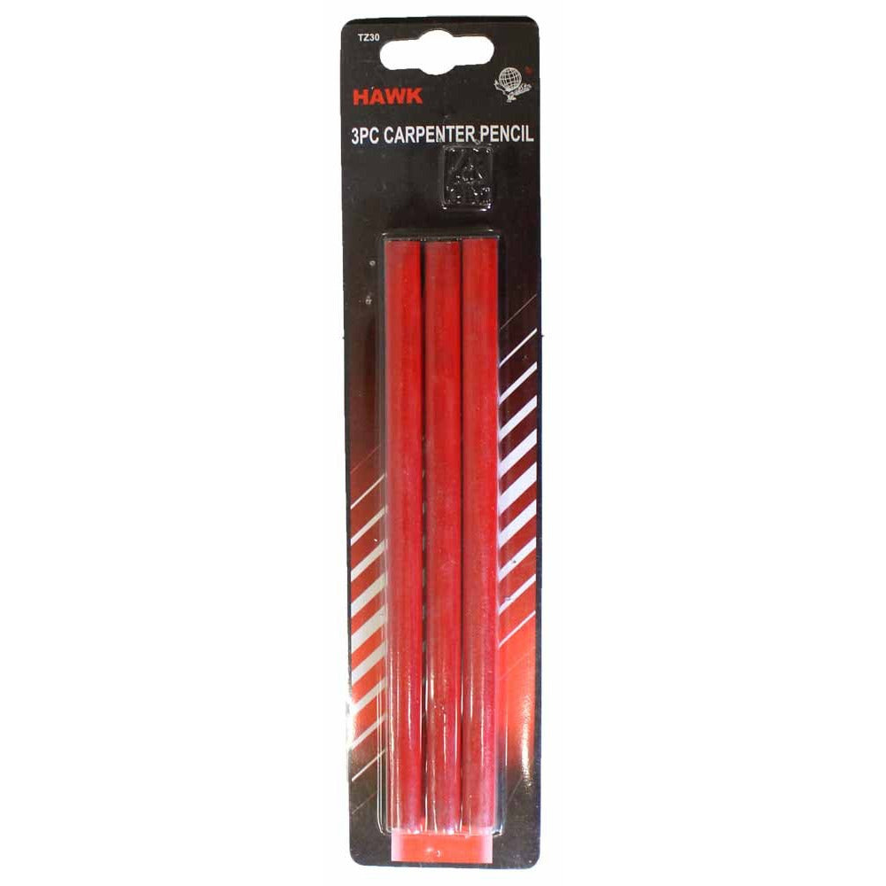 3 Piece Carpenter Pencil Set (Pack of: 2) - TZ02-10030-Z02 - ToolUSA