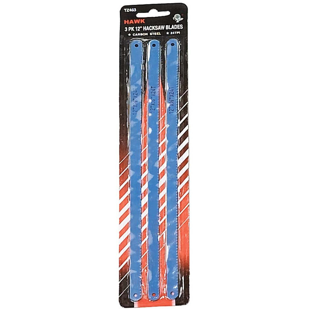 3 Piece Hacksaw Blade Set, 24t - TZ03-90463 - ToolUSA