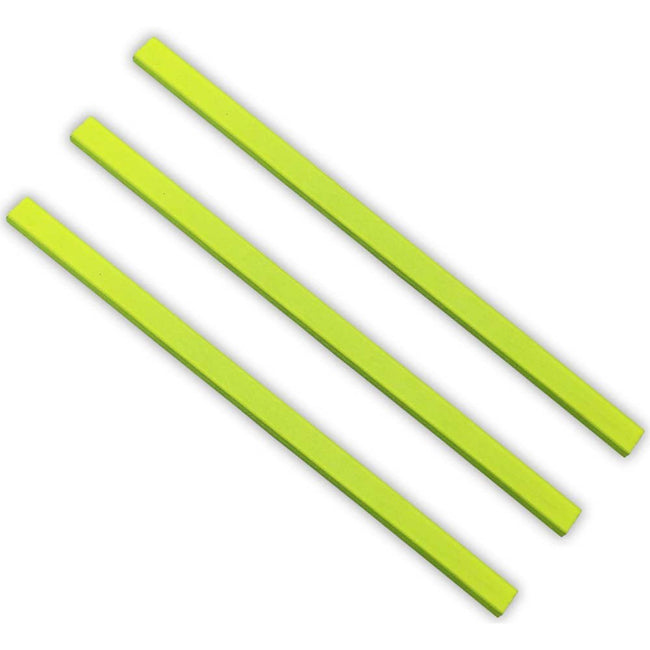 3 Piece Neon Yellow Magnetic Strips (Pack of: 2) - MC-08815-Z02 - ToolUSA