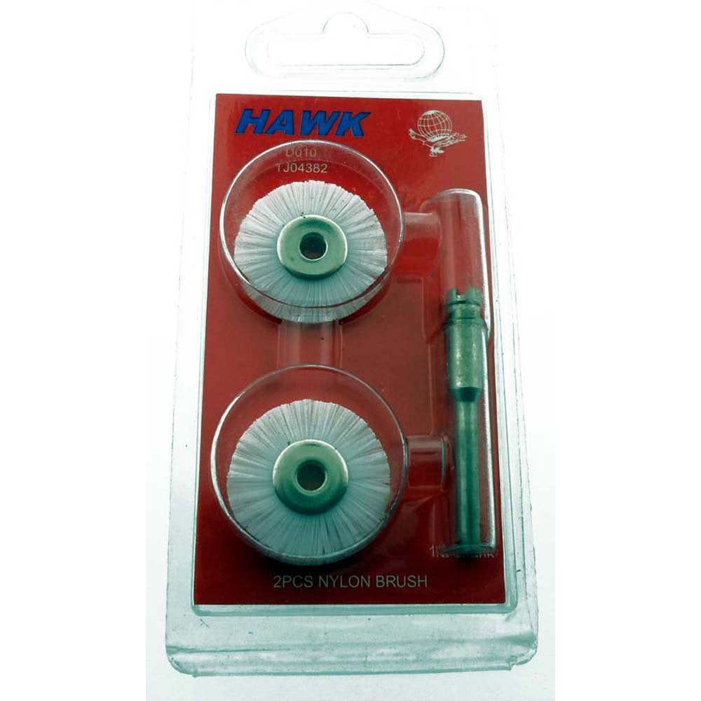 3 Piece Nylon Polishing Wheel Set with 1/8 Inch Shank (Pack of: 2) - TJ04-04382-Z02 - ToolUSA