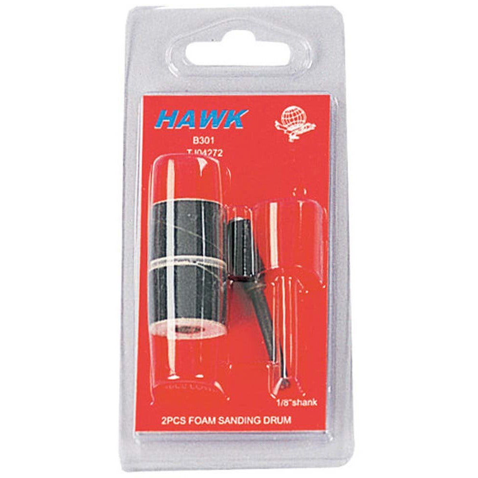 3 Piece Sanding Foam Drum Set with 1/8 Inch Shank (Pack of: 2) - TJ04-04272-Z02 - ToolUSA