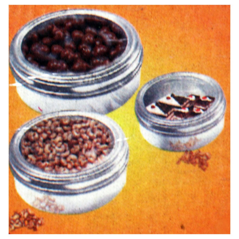 3 Piece Stainless Steel Canisters Set - U-88010 - ToolUSA