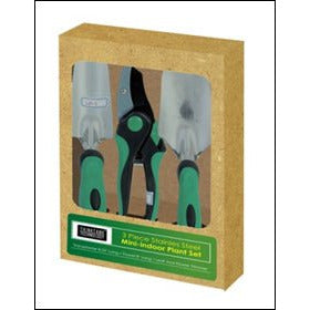 3 Piece Stainless Steel Garden Hand Tools with ABS Handles - GT-28016-YK - ToolUSA