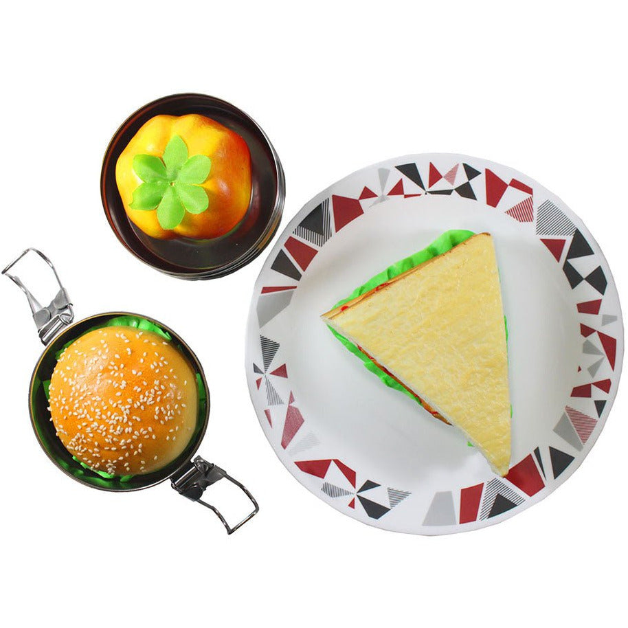 3 Piece Stainless Steel Lunchbox - UT72-TIFFIN - ToolUSA