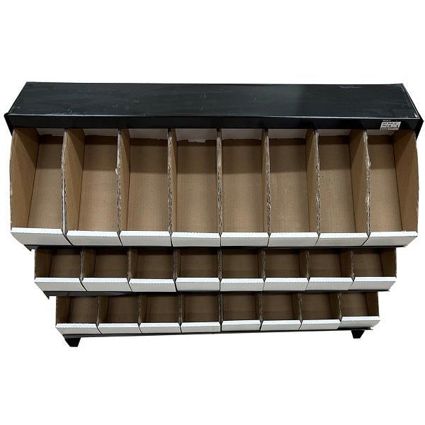 3 Row Display Rack - 24 Bins - MJ-99024 - ToolUSA