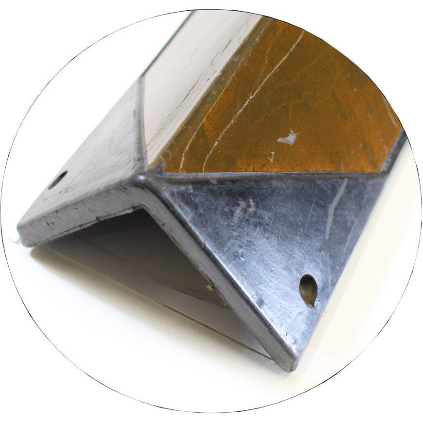 3" X 31" RUBBER WALL PROTECTOR W/ REFLECTORS - SF-00088 - ToolUSA