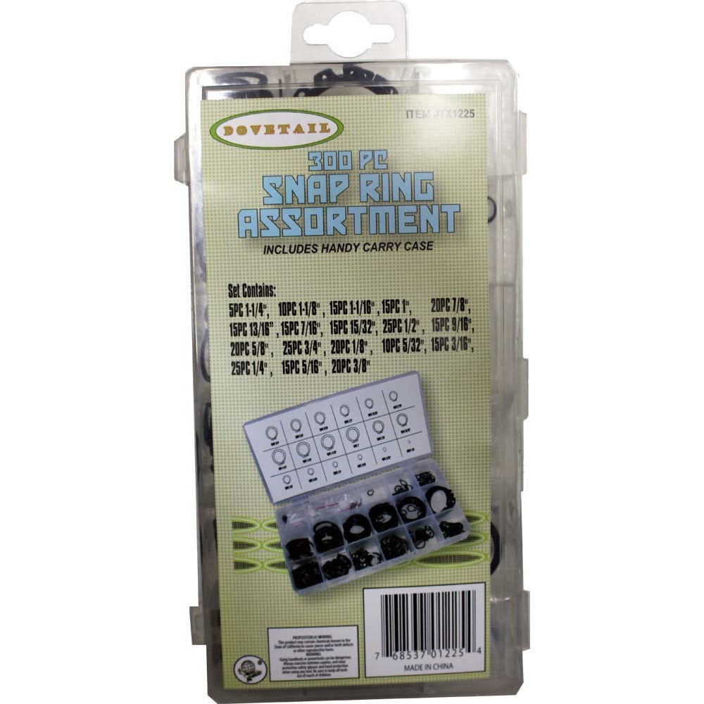 300 Pc. Snap Ring Assorted Set - HW-01225 - ToolUSA