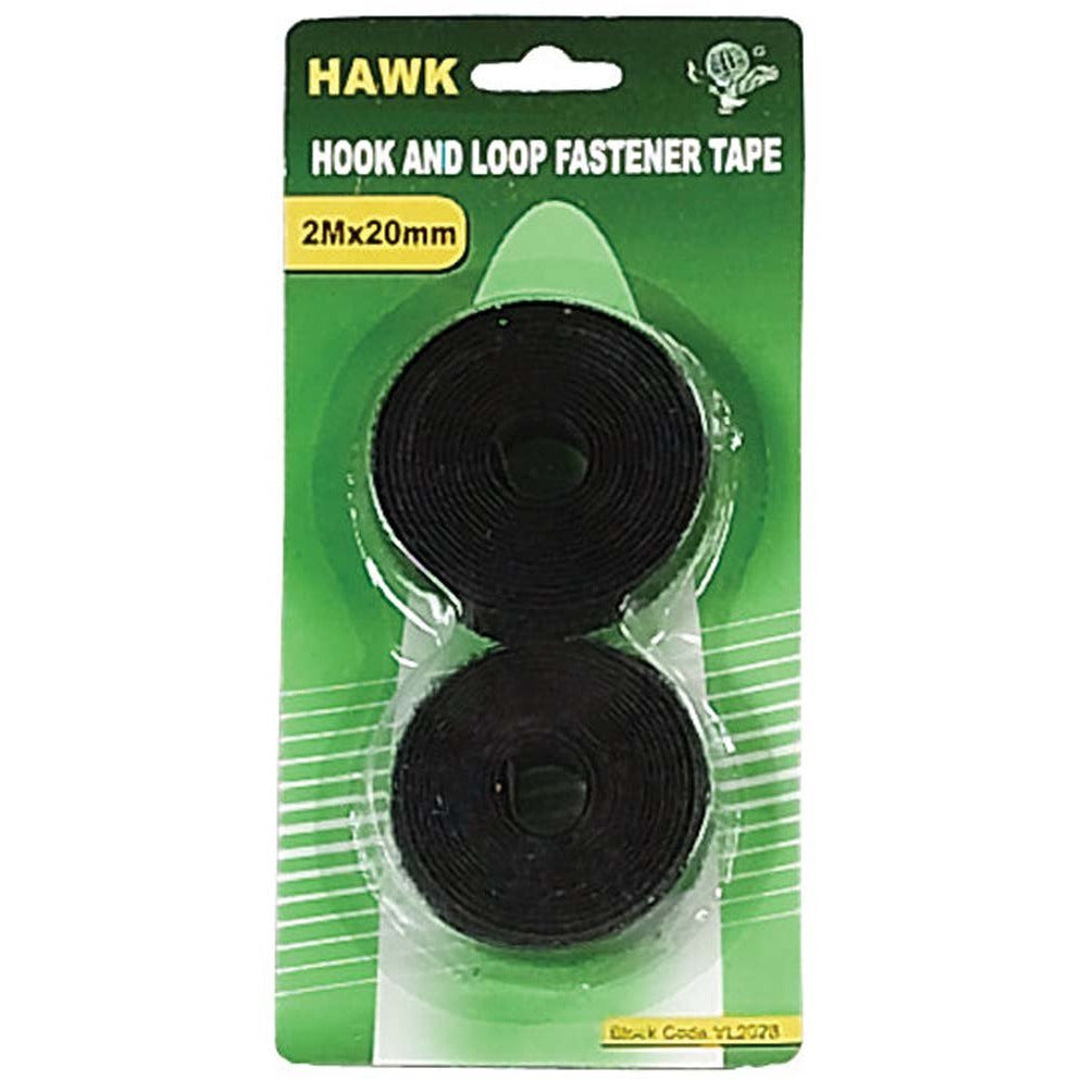 3/4" x 7ft (20mm x 2M) VELCRO FASTENING TAPE IN BLACK - CR-72202 - ToolUSA