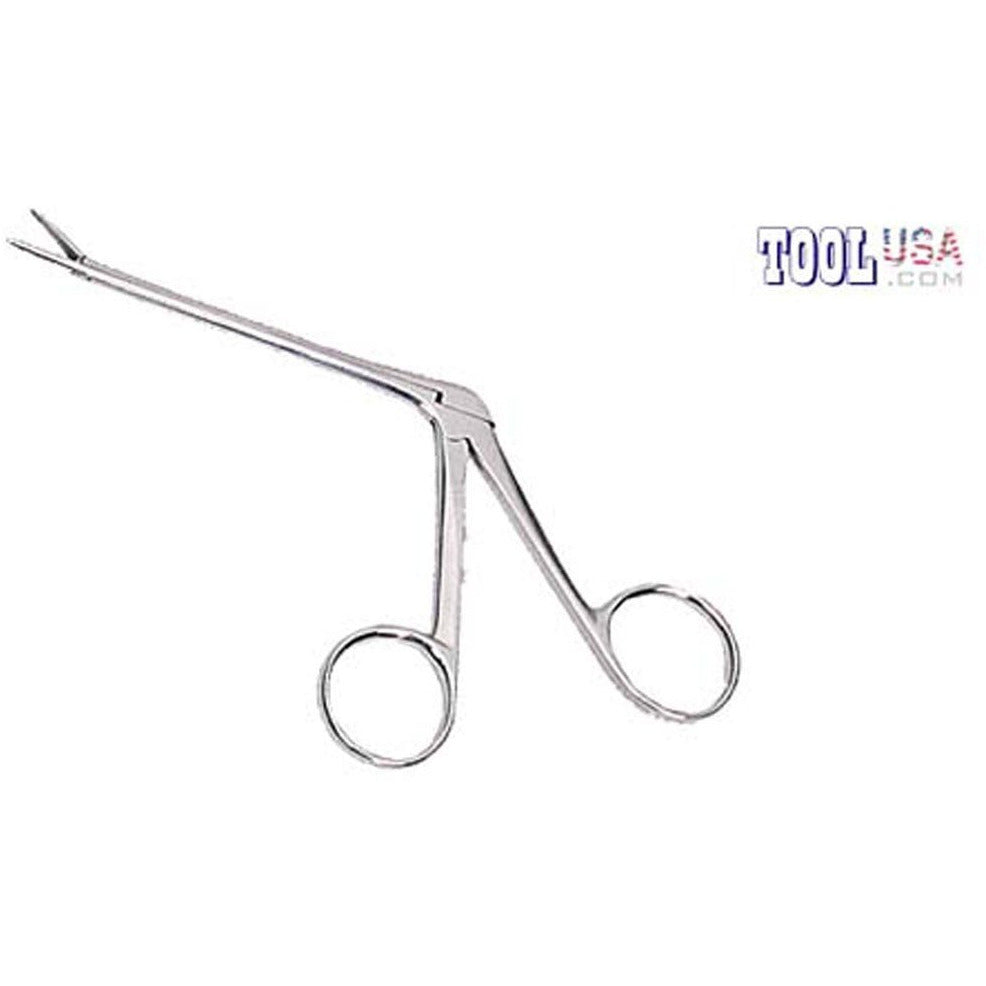 3.5 Inch Stainless Steel Angled Alligator Forceps - S3-03035 - ToolUSA