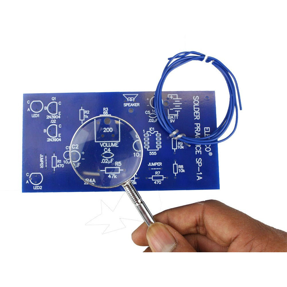 3X Power Steel Rimmed Magnifier - MG-08515 - ToolUSA