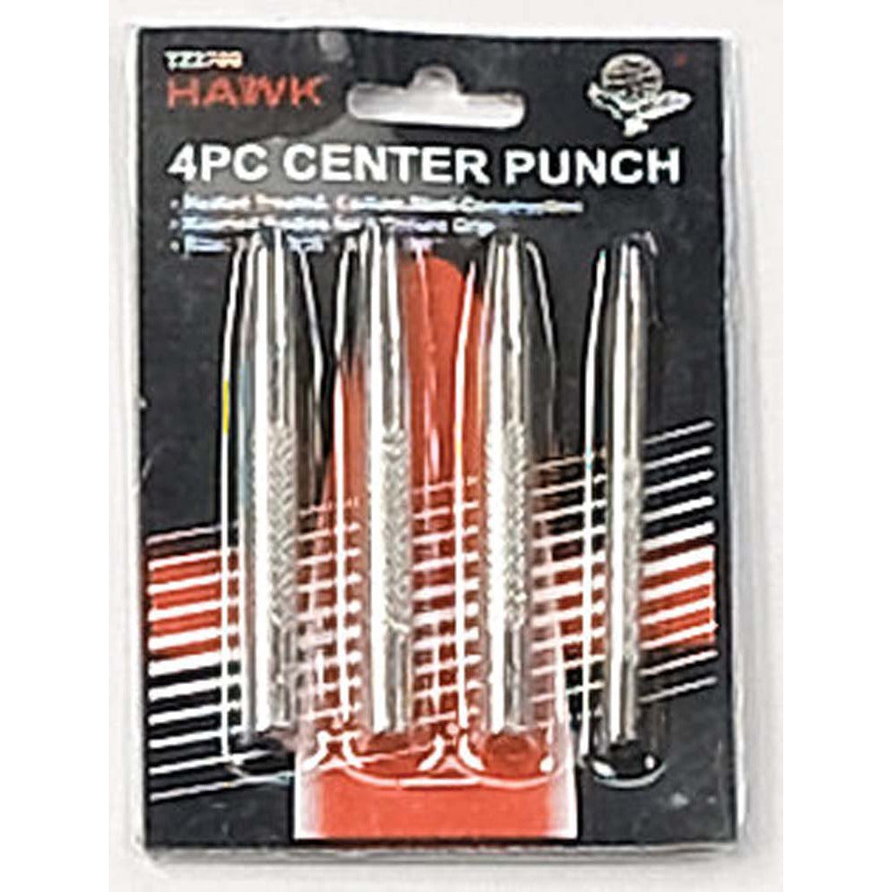4 Piece Center Punches Set - TZ01-02700 - ToolUSA