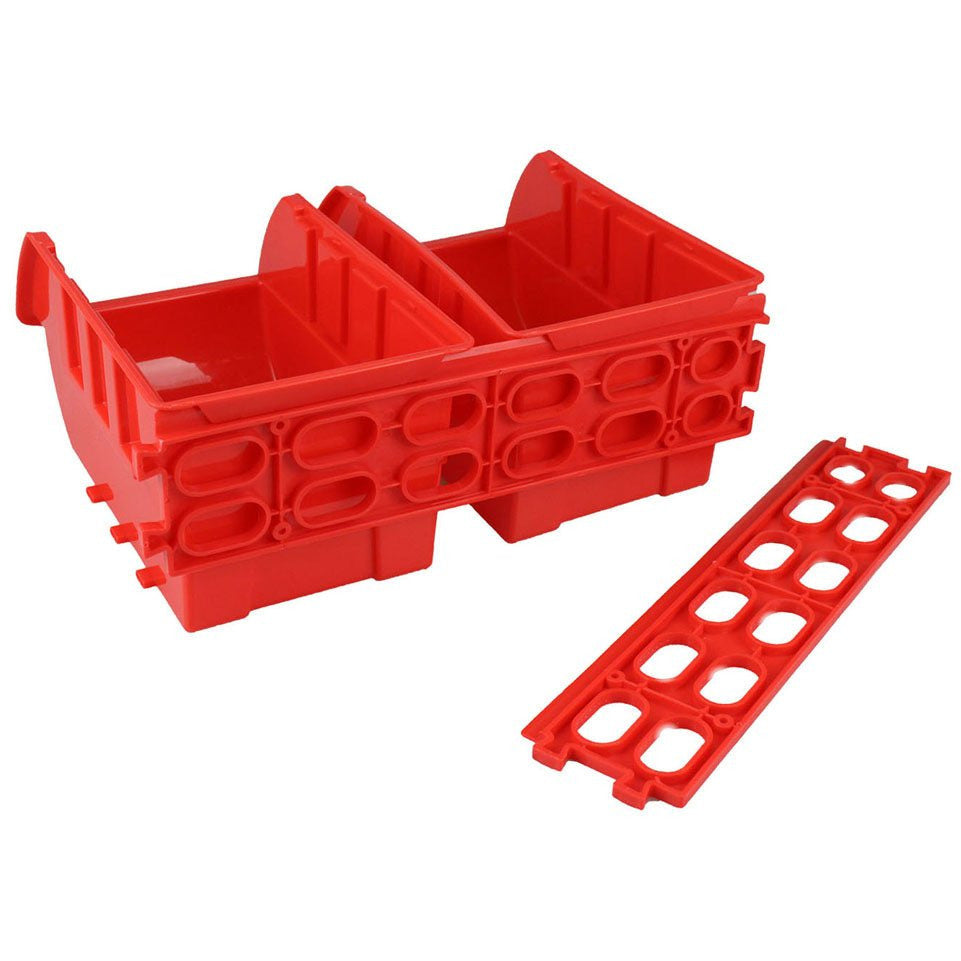 4 Piece Stackable Storage Bins - MJ-73051 - ToolUSA