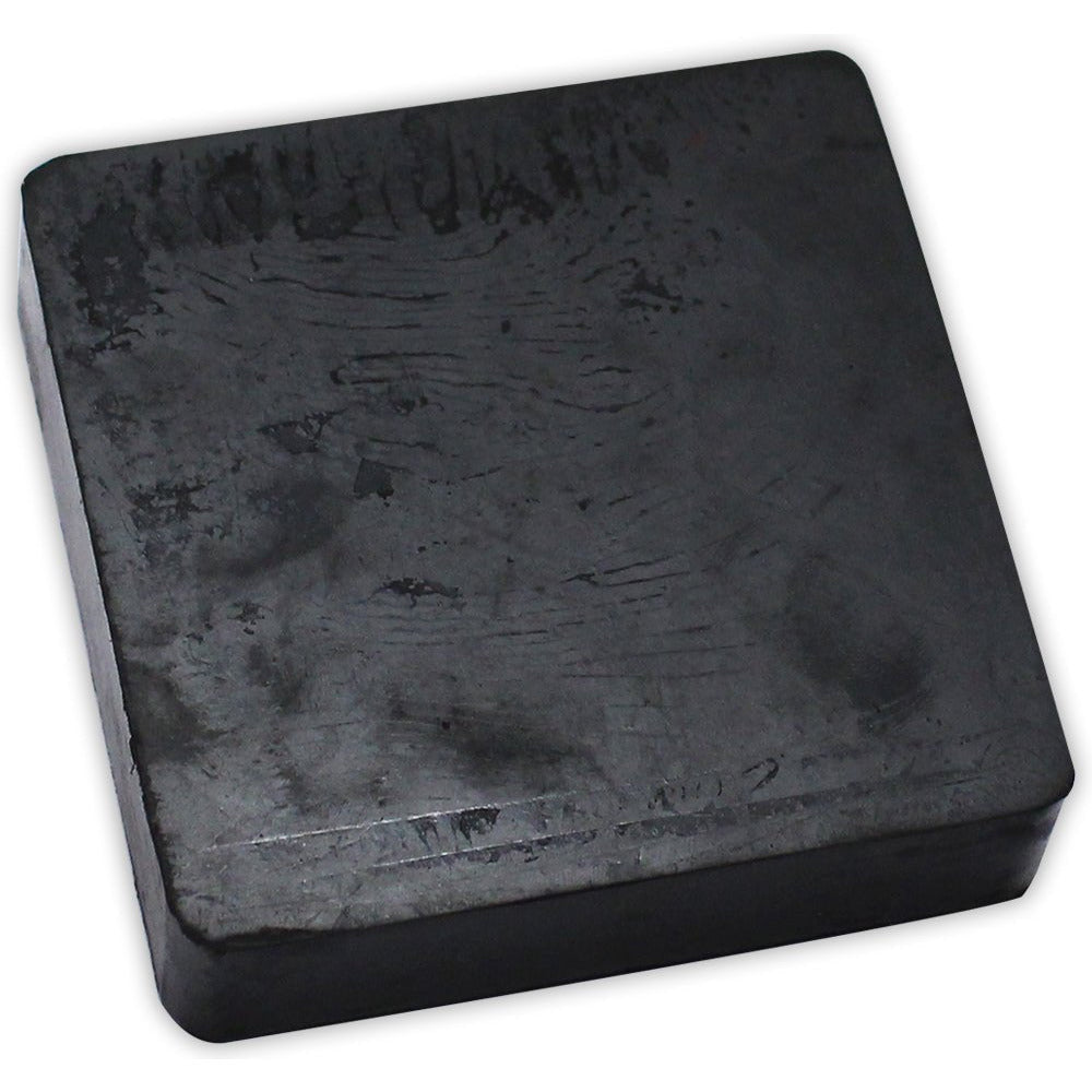 4 X 4 X 1 Inch Jeweler's Hard Rubber Bench Block - TJ9801-AZ - ToolUSA