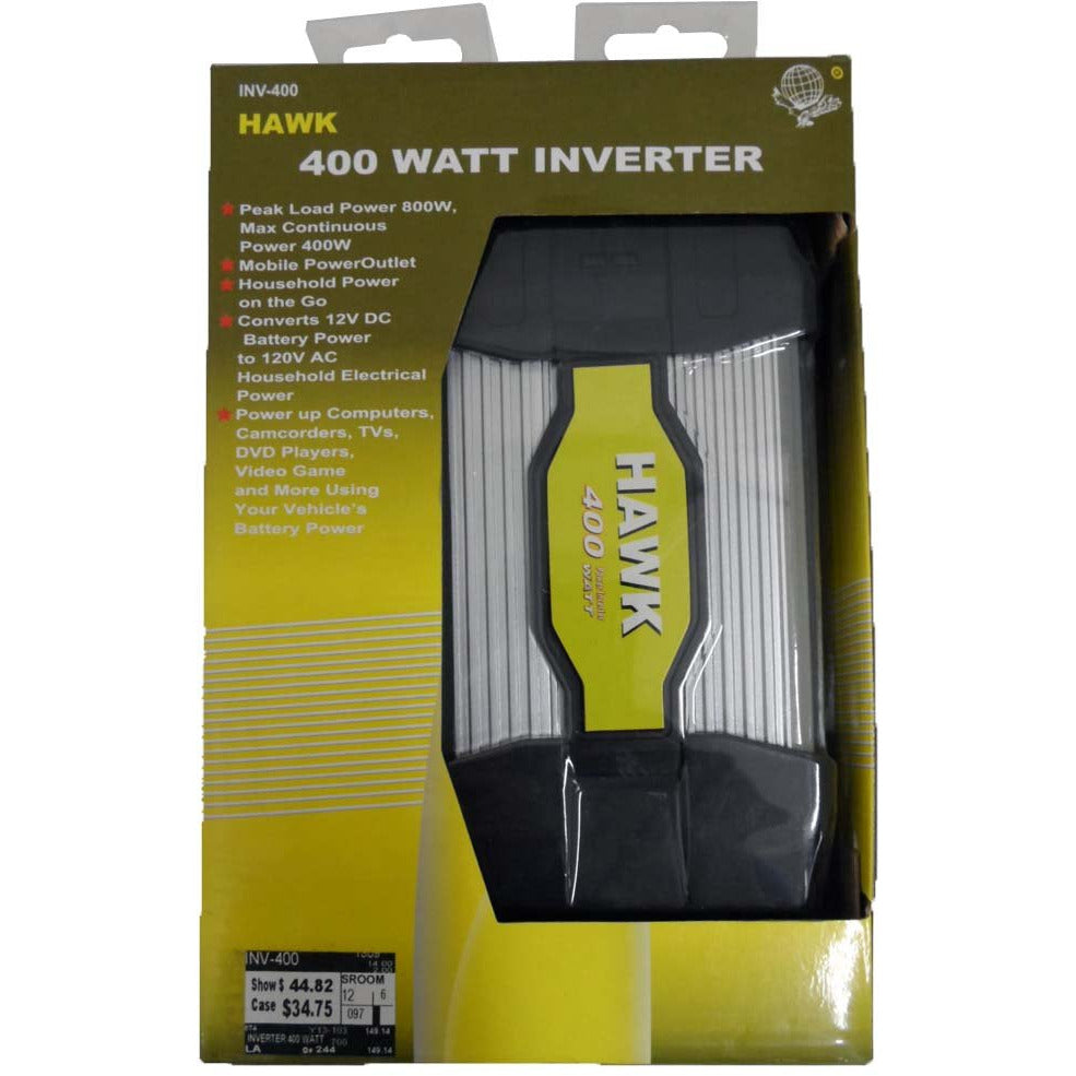 400 Watt Power Inverter - 2 Outlets & Battery Cables - TA-85400 - ToolUSA