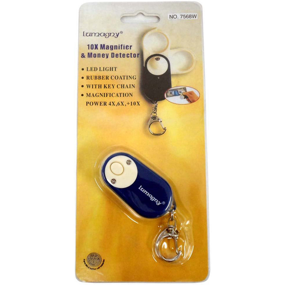 4x/6x Folding Pocket LED Magnifier - MP-14608 - ToolUSA