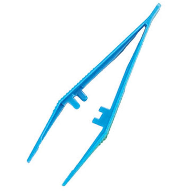 5" Blue Non-Magnetic Plastic Tweezer (Pack of: 4) - S1-30004-Z04 - ToolUSA