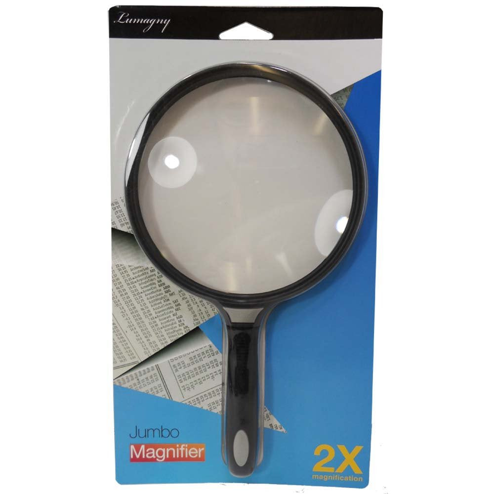 5-Inch Diameter 2x Jumbo Lens Magnifier - MG-14679 - ToolUSA