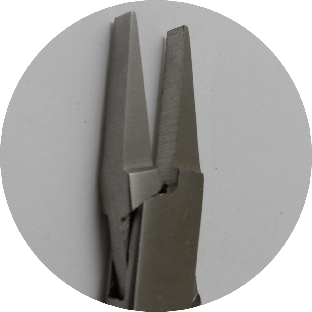 5 Inch Stainless Steel Flat Nose, Box Joint Pliers - S89-17376 - ToolUSA