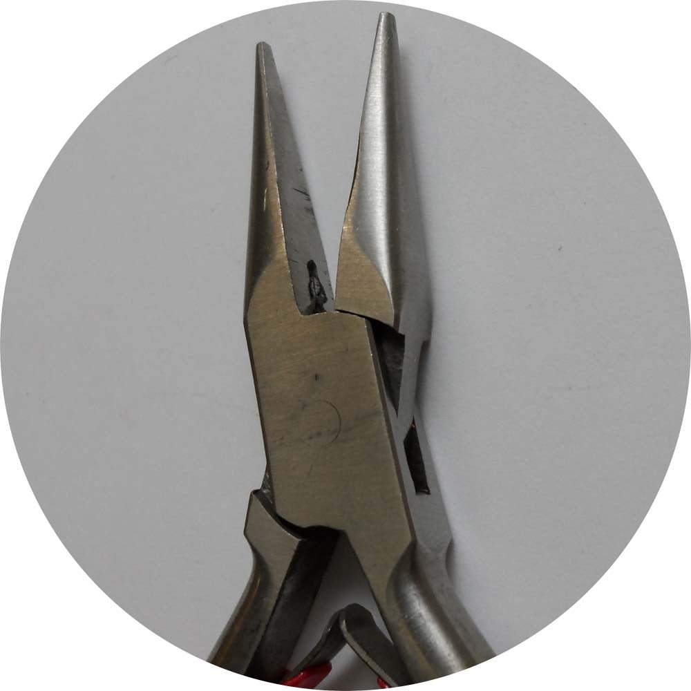 5 Inch Stainless Steel Long Nose Pliers - S8-27530 - ToolUSA