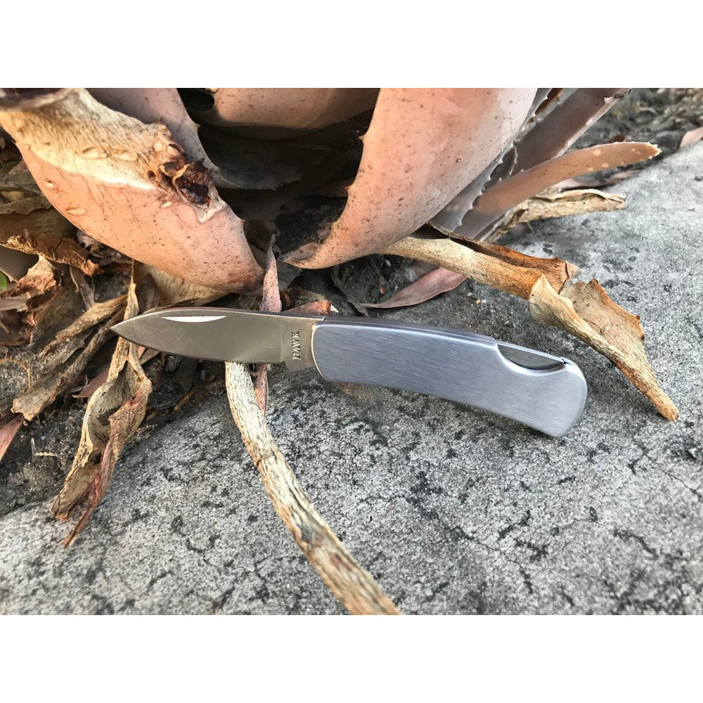 5 Inch Stainless Steel Pocket Knife - 2 Inch Blade - PK-19025 - ToolUSA