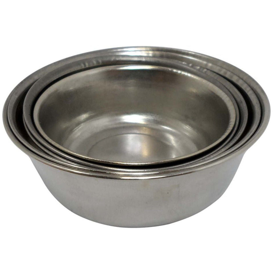 5 Pc. Nested Stainless Steel Bowl Set - U-02401 - ToolUSA