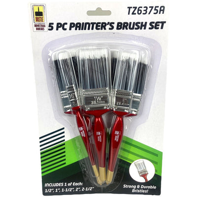 5 Pc. Painter's Brush Set - TZ63-28487 - ToolUSA