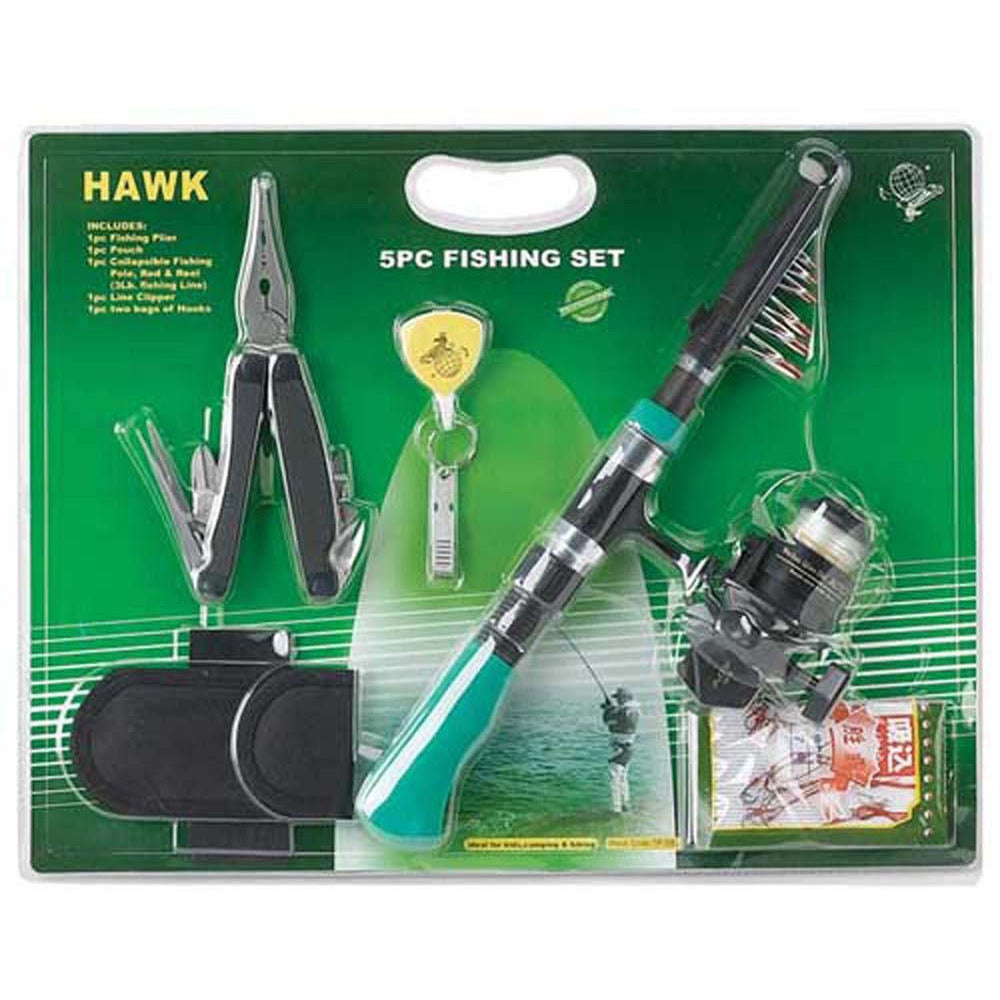 5 PIECE FISHING SET - CAM-90182 - ToolUSA