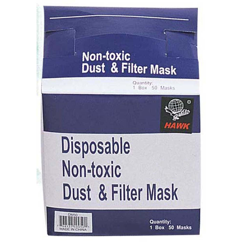 50 Piece Disposable Dust Masks - SF-40050 - ToolUSA