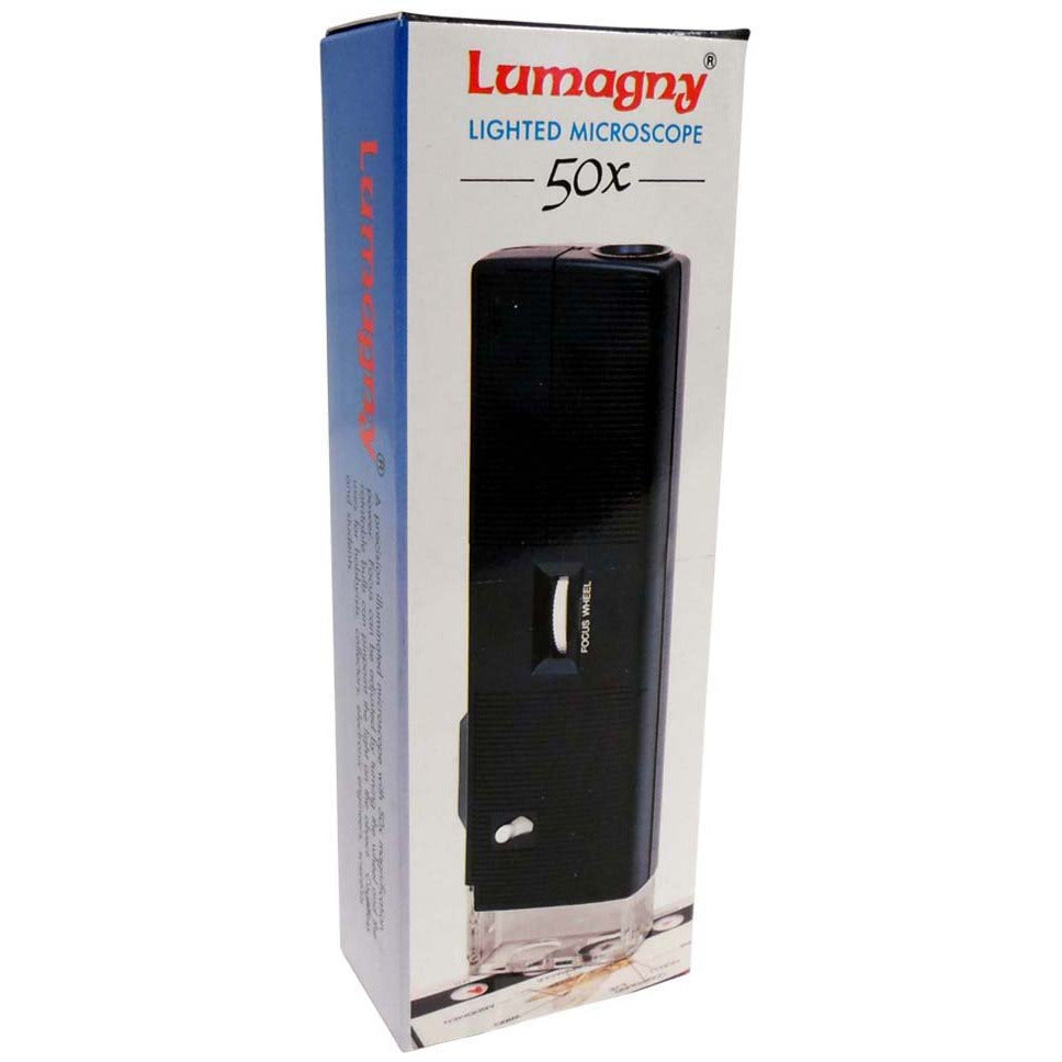 50x Illuminated Pocket Microscope - MP-14593 - ToolUSA