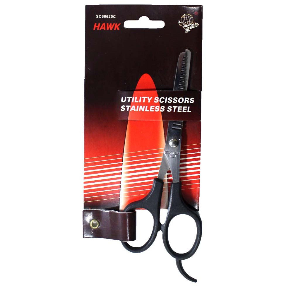 5.5 Inch Single Edge Trimming Scissors (Pack of: 2) - SC-66625-Z02 - ToolUSA