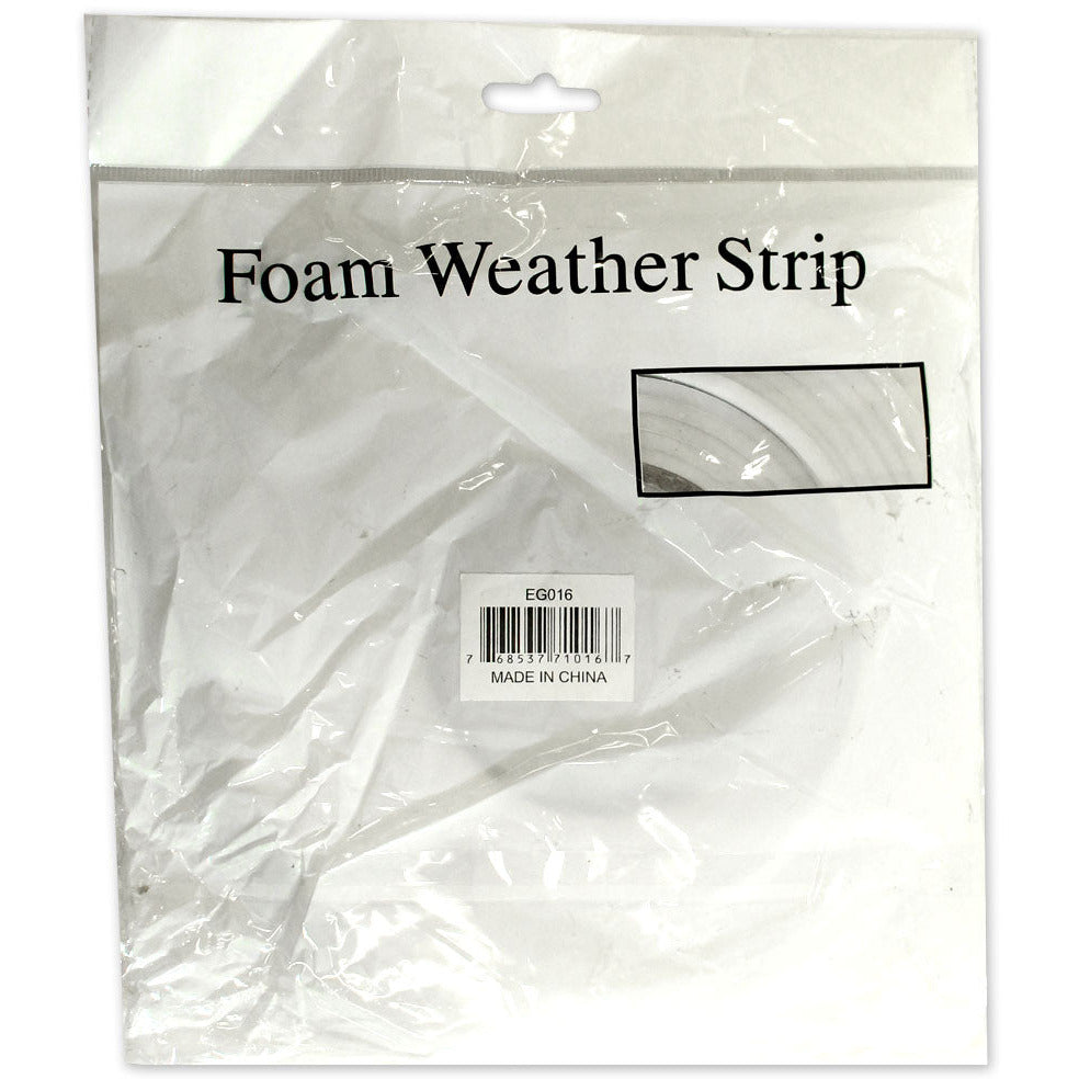 5.5yd x 3/8"(9mm Self-Adhesive Weather Strip (Pack of: 2) - H-71016-Z02 - ToolUSA