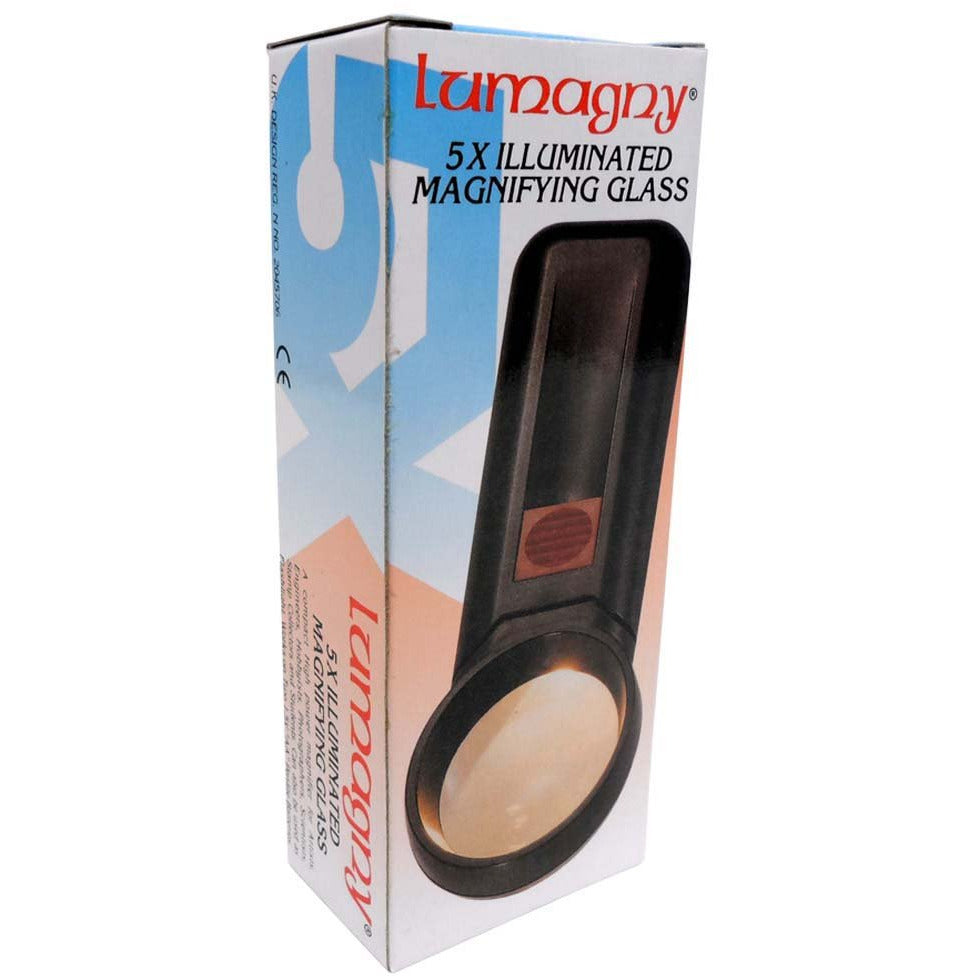 5x Lighted Magnfier, Bright LED Light - MP-14529 - ToolUSA